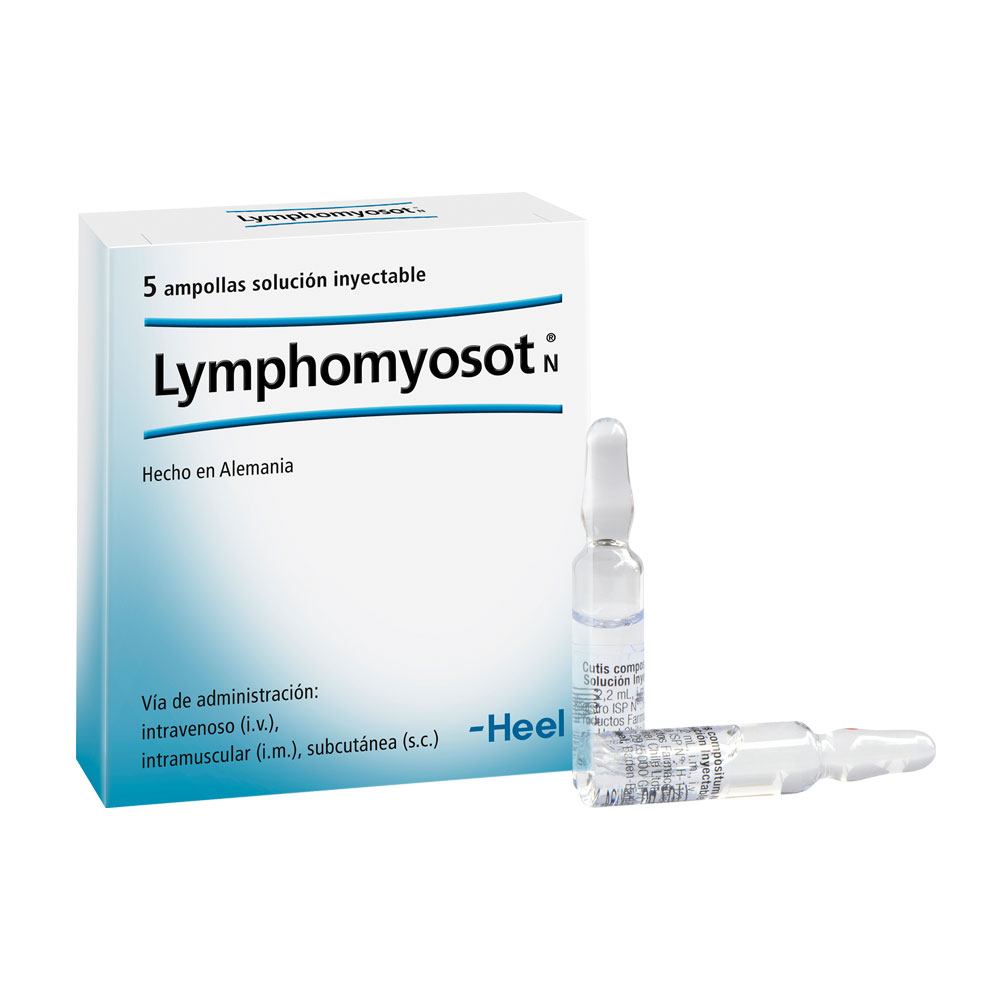 HEEL - LYMPHOMYOSOT INYECTABLE 5 AMPOLLAS
