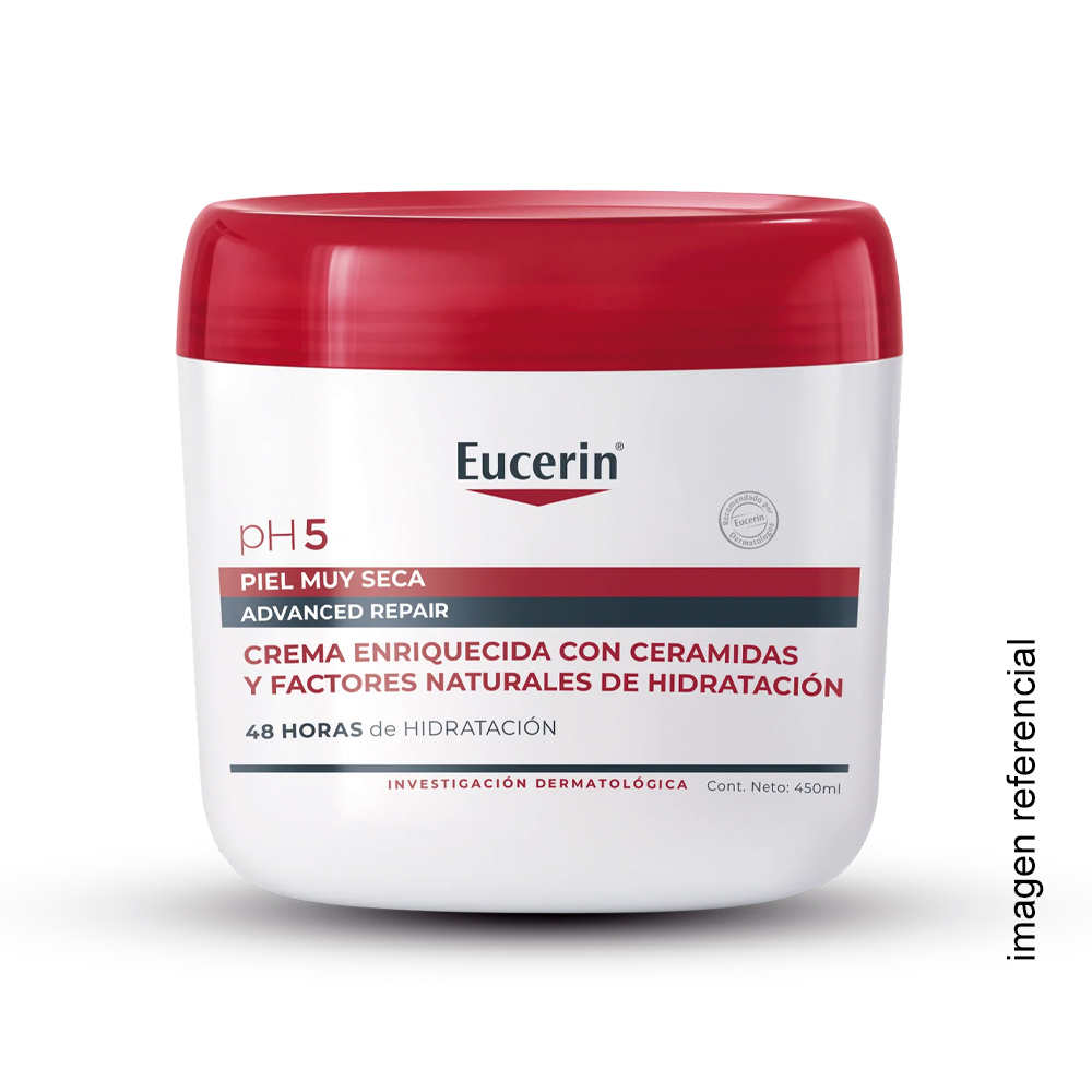Eucerin pH5 Advanced Repair Crema Corporal 450 ml para piel muy seca