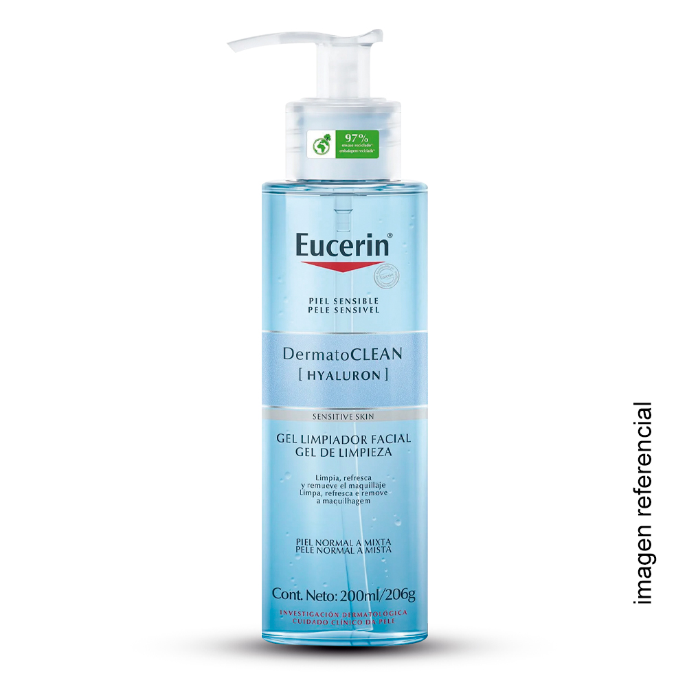 Eucerin DermatoCLEAN Hyaluron Gel Limpiador Facial 200 ml